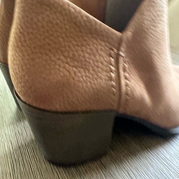 Lucky Brand Women’s Bellita Brown Rust Leather Ankle Boot size 8 new - Picture 5 of 9